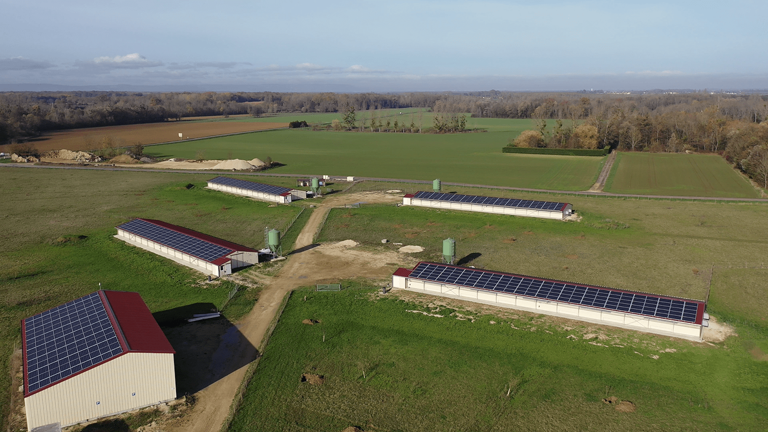 Installation photovoltaïque Cote d'or - Pre Vaudray