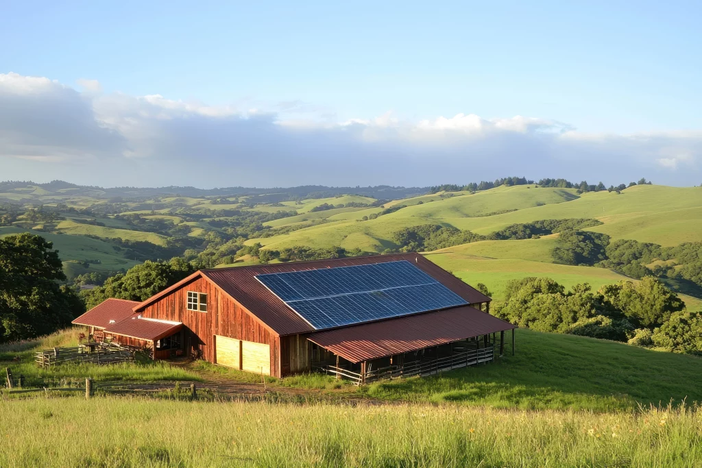 panneaux photovoltaïques agricole