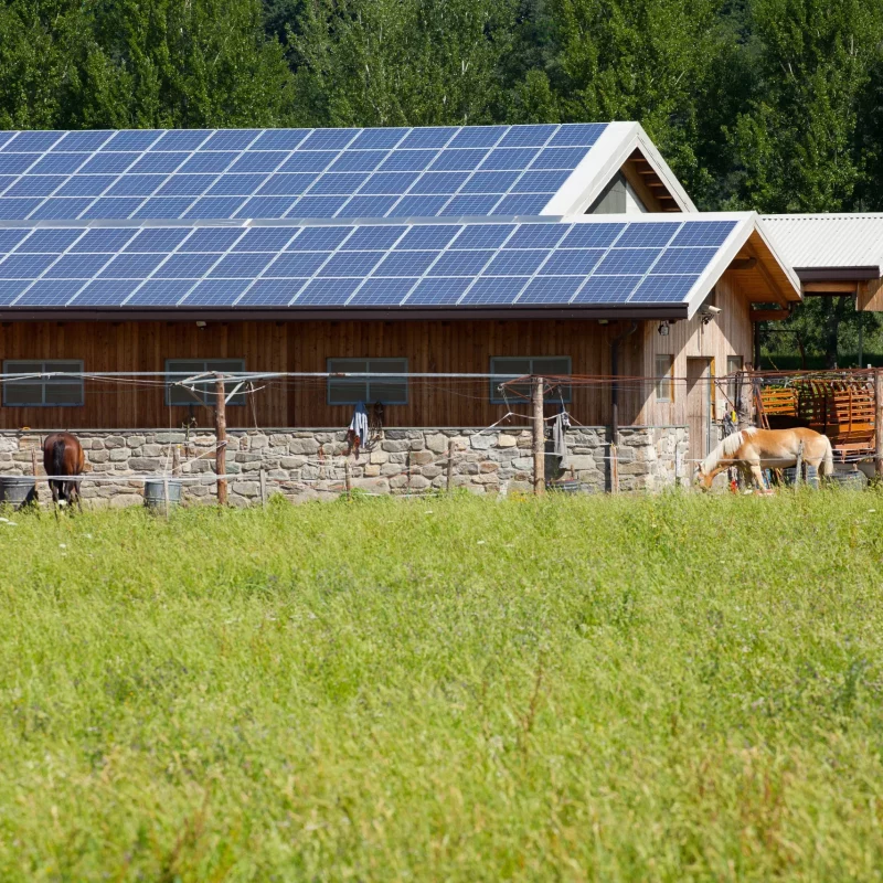 séchage en grange photovoltaïque